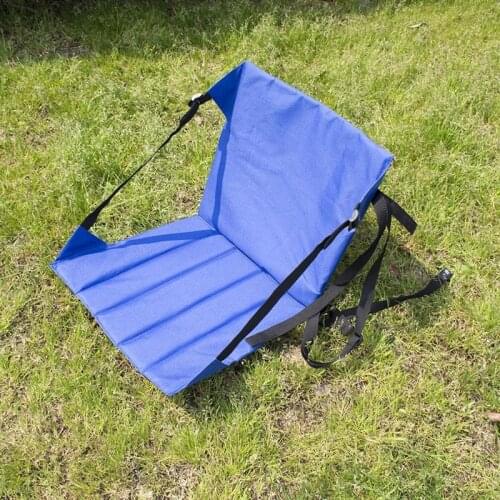 Portable Lightweight Moistureproof Outdoor Picnic Camping Chair Foldable Stadium Soft Seat Cushion