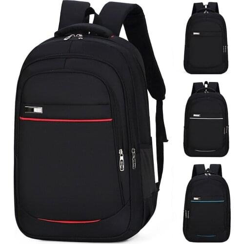 Laptop Backpack School Bags Large Capacity Rucksack Men Backbag Weekend Travel Back Pack Mochila Oxford Male Business Bag