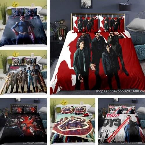The Boys Season Home Textile Pillow Case 3D Bed Linen Duvet Covers Comforter Bedding Sets Bed Set Home Decor Bedding