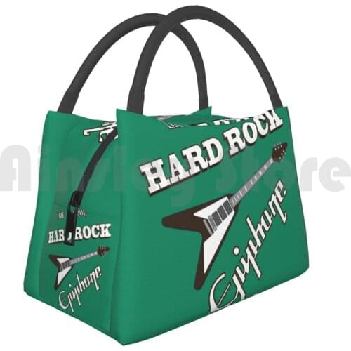 Cooler Lunch Bag Picnic Bag Hard Rock Live & Loud Guitar Epiphone Music Song Hevimetal Star Dave Grohl Electric