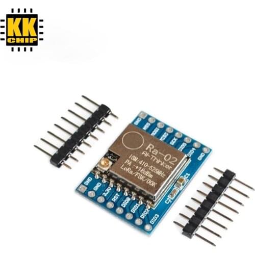 SX1278 LoRa Module 433M 10KM Ra-02 Ai-Thinker Wireless Spread Spectrum Transmission Socket for Smart Home DIY