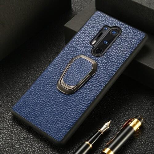 Original Litchi Grain Leather Magnetic Kickstand Phone Case for Oneplus 8 Pro 8T 7 Pro 5 5T 6 6T 7T Pro Cover for OnePlus 7 Nord