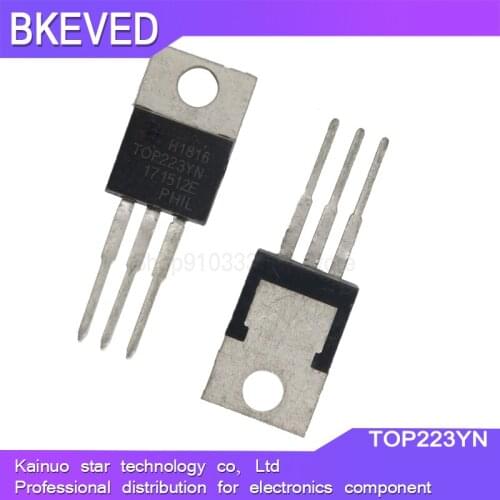 10pcs TOP223YN TO220 TOP223 TO-220 223YN TOP223Y Three-terminal Off-line PWM Switch New Original