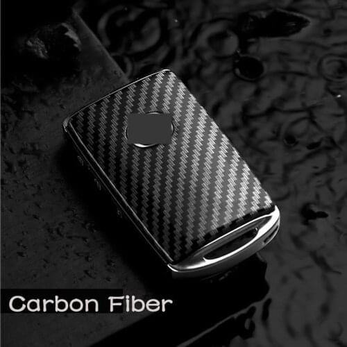 Car Zine-alloy Key Case Protection Key Cover Shell Keychain Ring Car Protective Accessories For Mazda CX30 CX-30 2020 2021