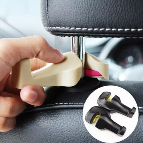 2 PCS Car Seat Hook Holder Hanger for Fiat Punto 500 Palio Argo grande panda Lifan X60 Cebrium Solano New Celliya Smily Geely