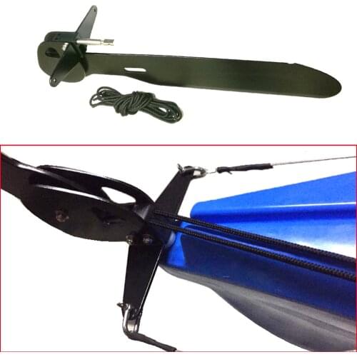 Kayak canoe Tail Rudder With rudder rope kayak System accessory fishing boat rudder kit