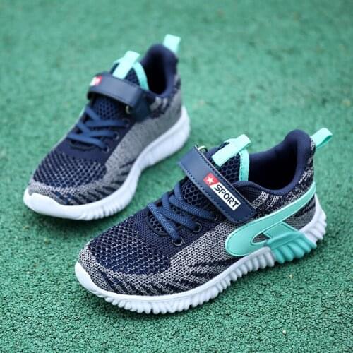 Zapatillas Sneakers Kids Children Sports Casual Running Breathable Outdoor Non-Slip Boys Sports Light Shoes Soft Sole Tenis