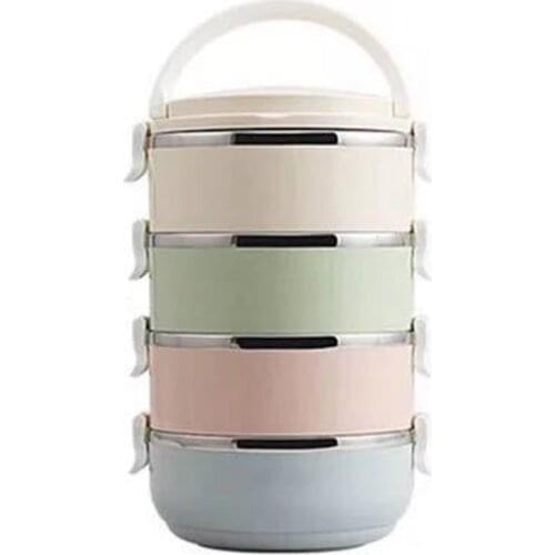 Compact Size Home Office Lunch Box Thermal For Food Bento Box Stainless Steel Lunch Box For Kids Portable Picnic