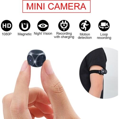 Mini Camera HD 1080P Night Vision Camcorder Motion Detector DVR Security Micro Cam Sport Video small Camera DV Voice Recorder