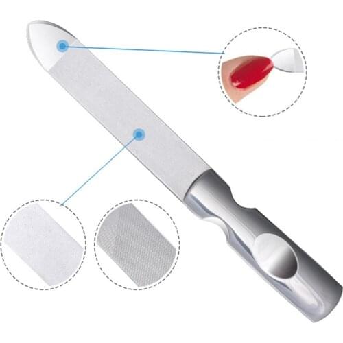 Stainless Steel Nail File Set Polishing Tools Nail Art And Pedicure Professional Nail Care Easy To Use