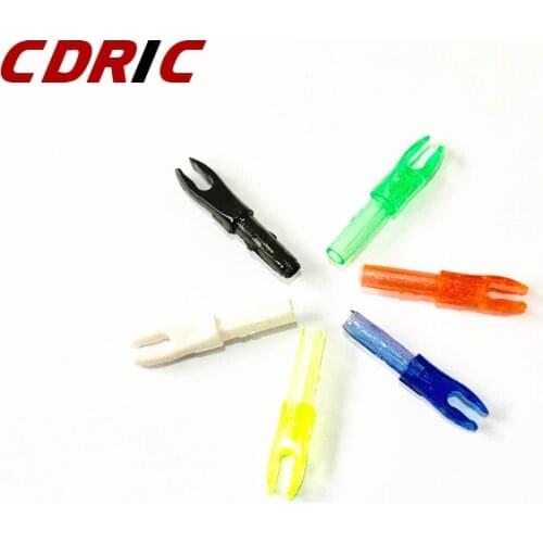 New Model 50 Pcs Color Arrow Nock For Shaft OD 4.2mm carbon Arrow Fiberglass Arrow Shaft Archery Shooting