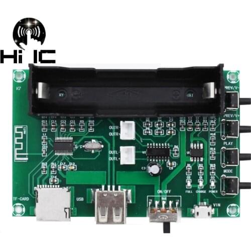 Free Shipping PAM8403 Bluetooth Digital Amplifier Board 2 * 3W Class D Digital DC 5V Support Lithium Battery Power Supply