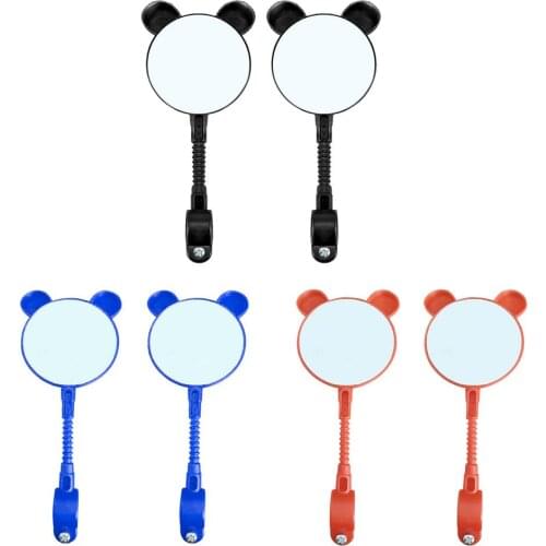 1 Pair Children Bike Rearview Mirror Safety Kids Bicycle Handlebar Mirror Universal Baby Scooter Accessories