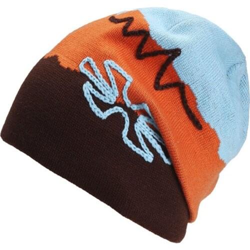 Winter Beanie Ski Hat Knit Winter Stripe Cap For Men And Women Children Warm Bonnet Hats