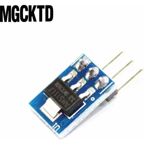 10PCS AMS1117-3.3 LDO 800MA DC 5V to 3.3V Step-Down Power Supply Module