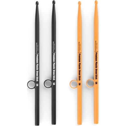 2pcs Anti-fall Drum Sticks Lightweight Nylon Drumsticks Percussion Musical Instrument Accessories for Beginners Drum Set Playing