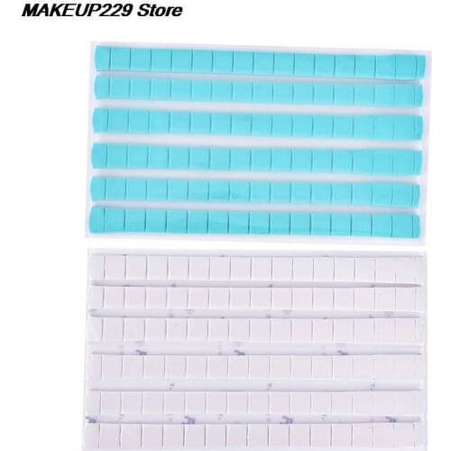 96 tips/pack Manicure Practice Nail art Adhesive Glue Clay Light Blue Pink White Reusable Removable Fixed Nail Display Tool HOT