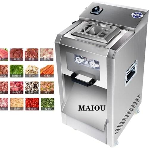 NewUpgrade Meat Slicer Commercial Cut Fish Slice Cutting Machine Electric Meat Slice Home Automatic Vegetable Cutting M