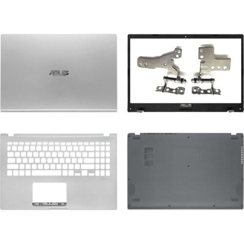 NewOriginal For ASUS X509 FL8700 FL8600 Y5100 Y5200 Series Laptop LCD Back Cover/Front Bezel /Hinges/Palmrest/Bottom Case Silver