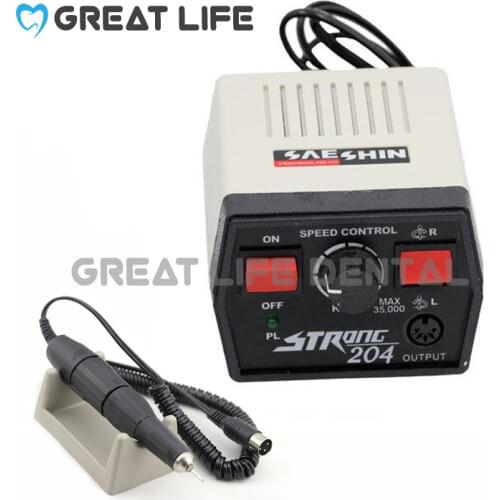 65w Electric Nail Drill Machine 35000rpm Strong 204 Manicure Set Pedicure Machine Electric Micromotor Micromotor Dental