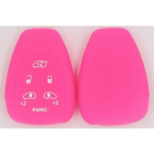 2PC Remote Car Key Fob Silicone Case Cover Protector For Jeep Renegade Hard Steel 2016 Flip Key Shell 4 Buttons