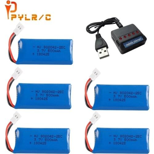 3.7V 500mah Lipo Battery For Udi U816A U941 U927 H43 wifi818 JXD385 H107 V252 F186 lithium battery 3.7V 500mah 802042