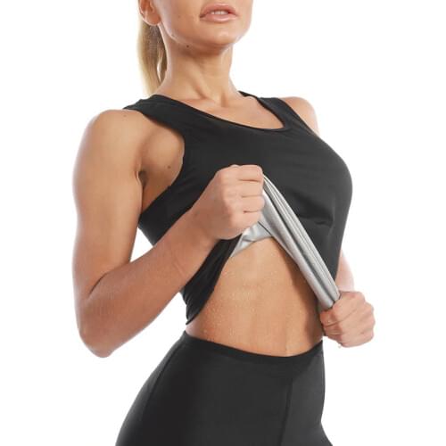 High Quality Fitness Sports Vest Exercise Shapers Tops Training Sweat Sleeveless Shirt Neoprene Clothes Vests Slimming Women