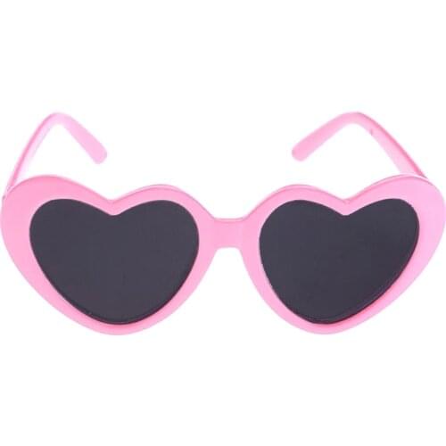 Adorable Doll Heart Eye Glasses Sun Glasses for 18inch AG American Doll OG Dolls