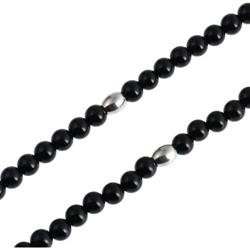 Nature Stone Beads Necklace Fashion Stone Jewelry Men Women Short Necklace Harajuku Collares De Piedras Naturales