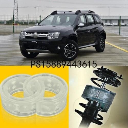 2pcs Power Front /Rear Shock Suspension Cushion Buffer Spring Bumper For Renault Duster 2016