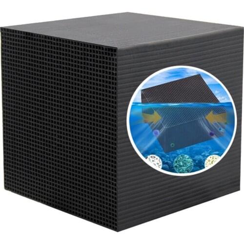 Activated Carbon Water Cube Filter Eco-Aquarium Filtration Material Adsorption Impurities Fish Tank Filter Media Accessories