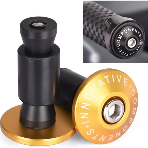 Universal Motorcycle Handle End Bar motocross Handlebar Grip Plug Cap For Yamaha TX125 Adventure YZ80 YZ85 YZ125 YZ250F YZ450F