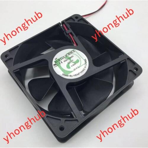 XINRUILIAN RDH1238B2 DC 24V 0.60A 120x120x38mm Server Cooling Fan
