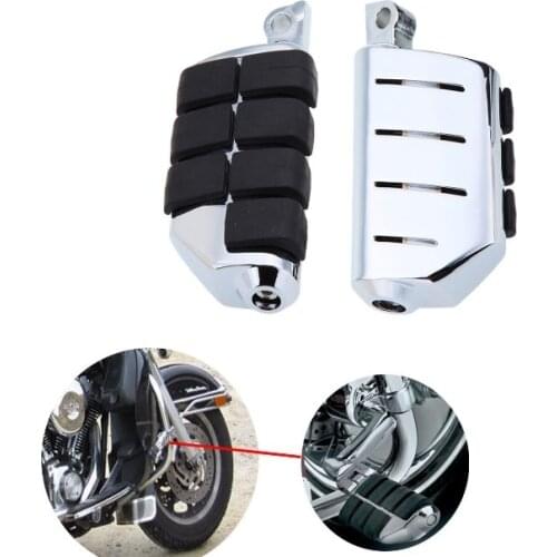 Aftermarket motorcycle parts 8028 ISO Dually Foot Rest peg For Honda kawasaki yamaha suzuki harley Touring Electra Glide Softai
