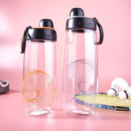 1000ml Large Capacity Outdoor Portable Fall Resistance Plastic Water Bottle