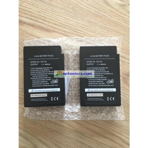 2pcs/lot Comway Original BAT-05 Battery Pack 11.1V 4000mAh for Comway A3 A4 Optical Fiber Fusion Splicer Fiber Welding Machine