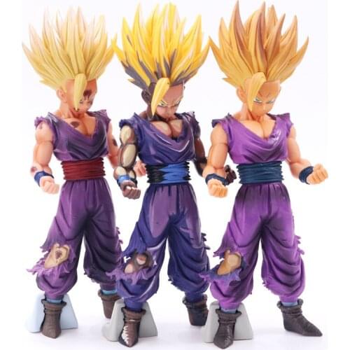 20CM Gohan Battle Comic Version Combat Form Action Figure Son Goku Model Toys For Children Birthday Gift Movie Fans Collection