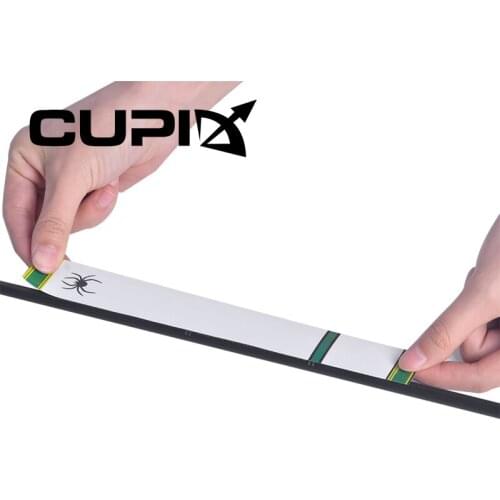 3 Color 12 Pcs/Bag Arrow General Arrow Sticker 23*3.7*0.1cm DIY Arrow Accessory for Archery Hunting Shooting