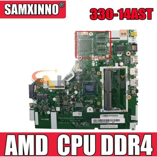 Akemy For Lenovo 320-14AST 330-14AST Laptop Motherboard DG425 DG525 DG725 NM-B321 AMD CPU DDR4 100% Test Work