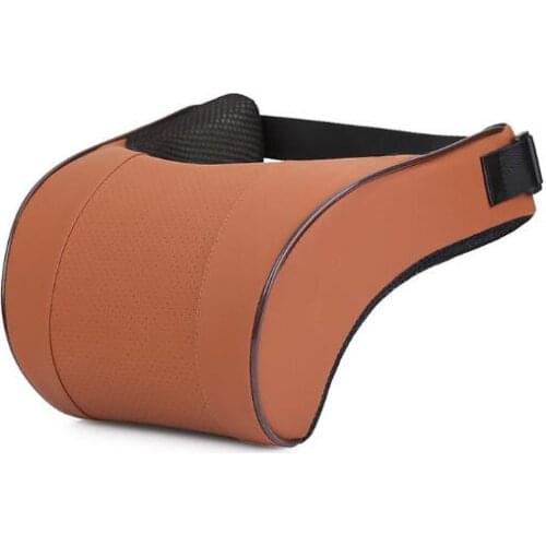 Car Pillow Head Rest Neck Rest Seat Head Safety Cushion Support Pad Memory Cotton Travelling Head Rest Pillows