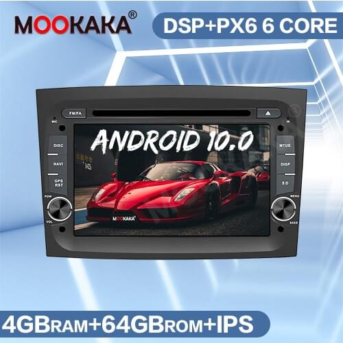 Android 10.0 64GB Car Multimedia Player For FIAT DOBLO 2016 2017 2018 Radio Tape Recorder GPS Navigation Auto Stereo Head Unit