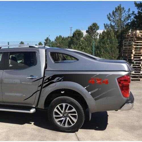 Car Sticker Fit For NISSAN NAVARA NP300 2014 2015 2016 2017 2018 2019 Side Box Bed 4X4 Navara Graffiti Graphic Vinyl Car Decals