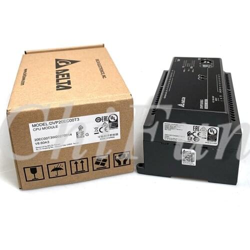 Original Delta PLC controller PLC EC3 series DVP20EC00R3 DVP20EC00T3 100-240VAC 20-point host 12DI 8DO