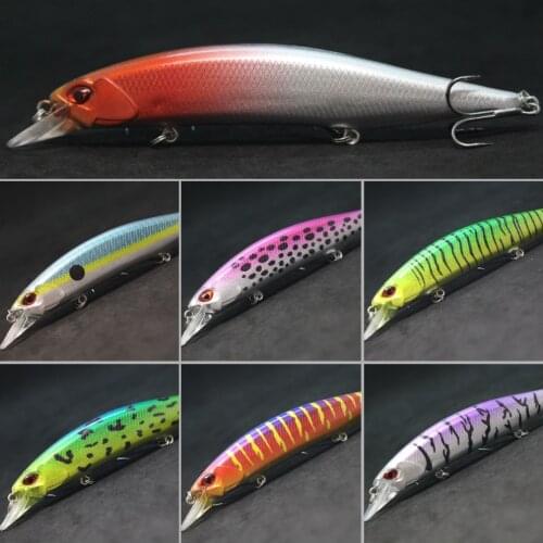 WLure 20g 13cm Slow Floating Jerkbait Long Casting High Reflection Weight Transfer Minnow Fishing Lure M401