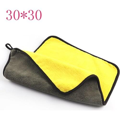 30x30 CM Car Wash Microfiber Towel Car Cleaning for Cadillac XTS SRX ATS CTS/Renault Koleos Fluenec Latitude