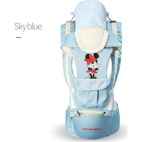 Disney Waist belt Baby Carrier Waist Stool Walkers Baby Sling Hold Waist Belt Backpack Hipseat Belt Kids Infant Hip Seat