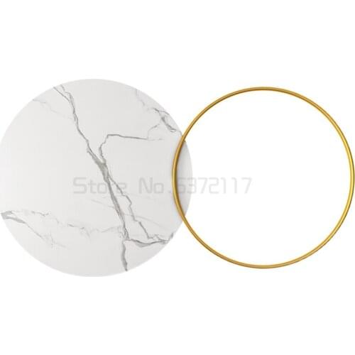 Nordic Light luxury living room sofa TV wall metal iron wall hanging bedroom bedside background wall