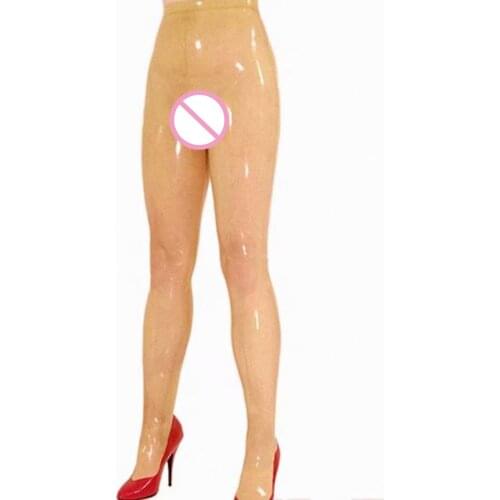 Sexy Latex Rubber Trousers Pants For Women With Two Condoms Unique
