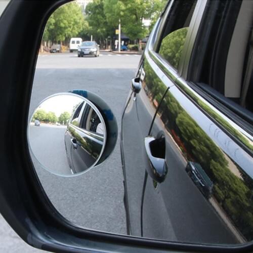 Universal 360 Degree Blind Spot Mirror HD For Car Back Mirror HOT Frameless Ultrathin Wide Angle Round Convex Rear View Mirror