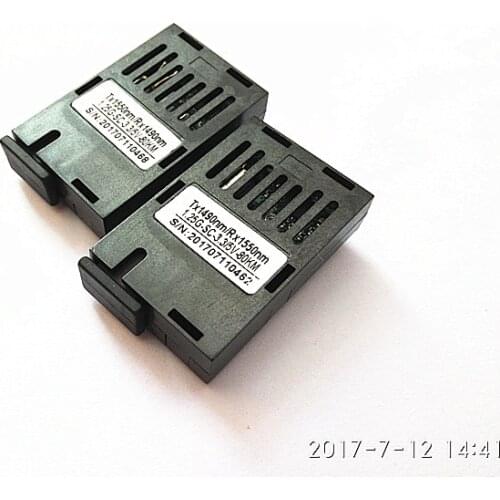 High Quality 1x9 Optical module Transceiver SM SC1.25Gb/s Singlemode Single Fiber 1490/1550nm 80km